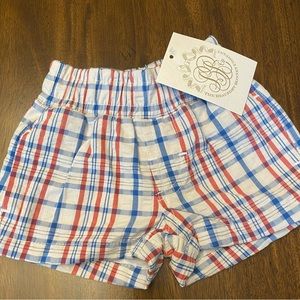 NWT The Beaufort Bonnet Company Sheffield Shorts Size 0-3 months
